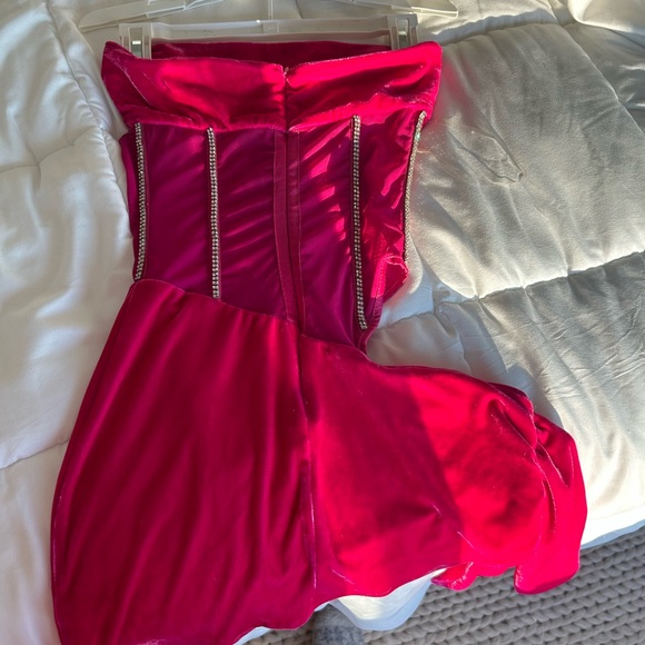 AKIRA ITS NOT EVEN MY BIRTHDAY CUTOUT CORSET MINI DRESS - Picture 7 of 9